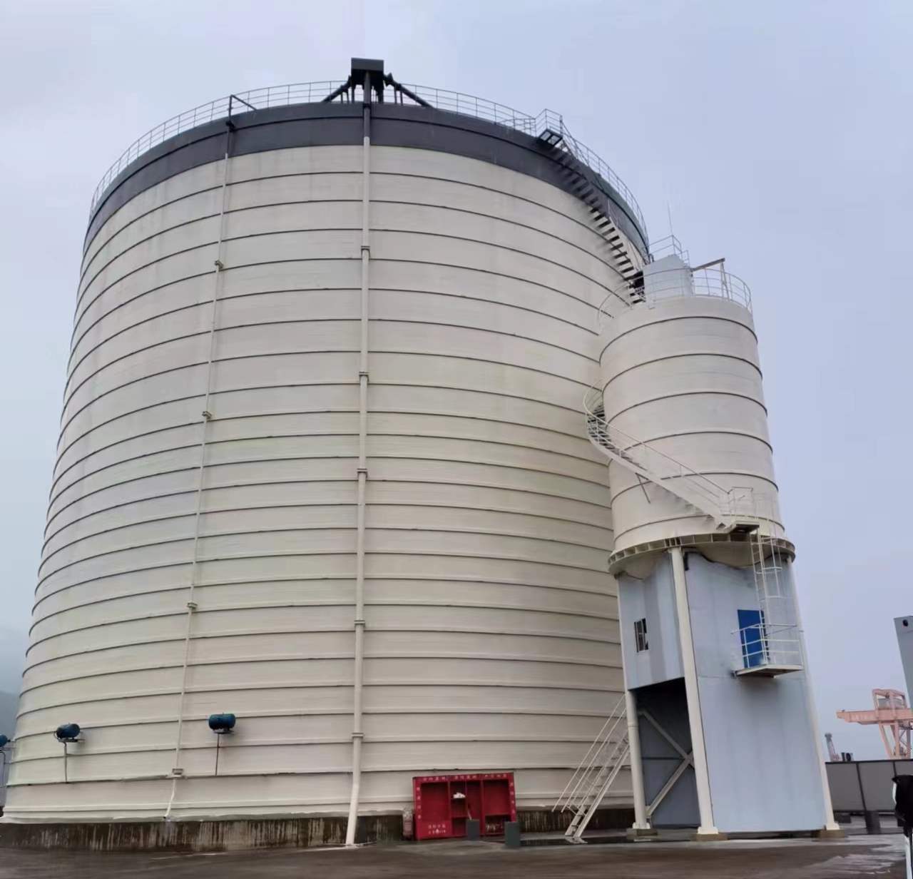 安塞10万吨水泥钢板库